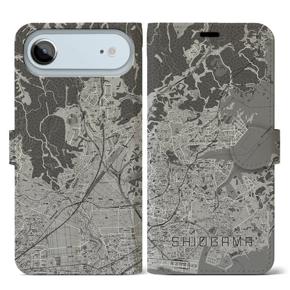 【塩竈（宮城県）】地図柄iPhoneケース（手帳タイプ）