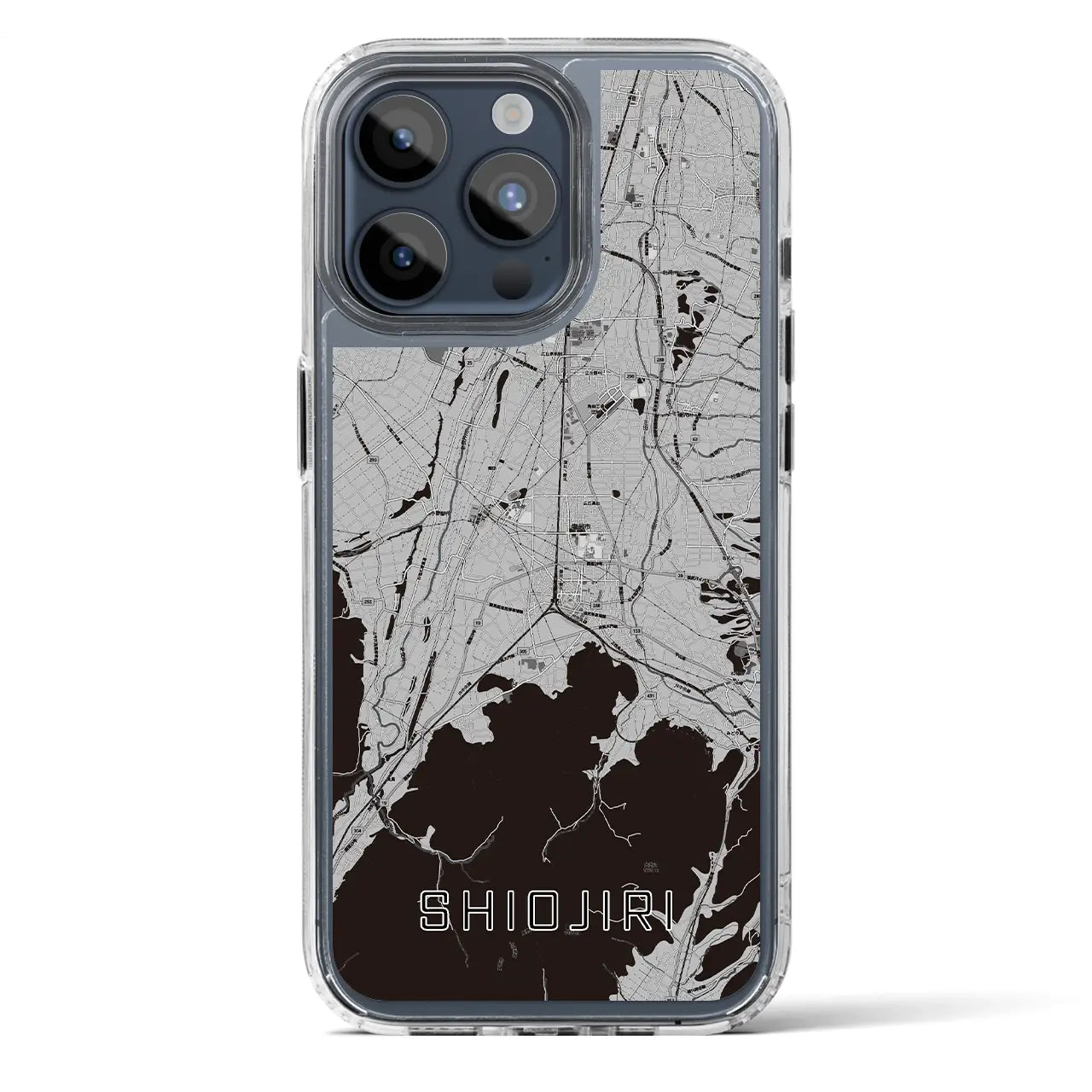 【塩尻（長野県）】地図柄iPhoneケース（MagSafeタイプ）