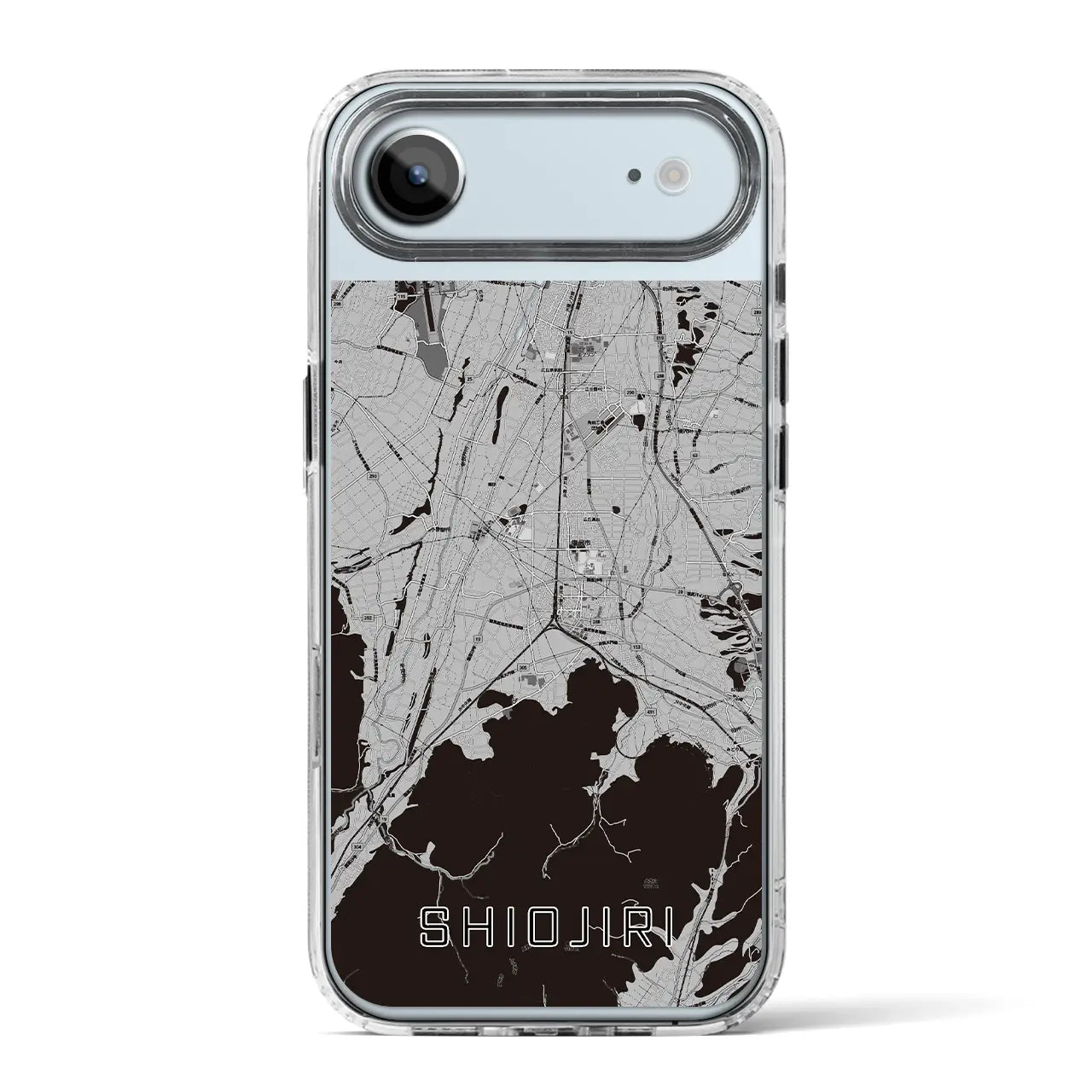 【塩尻（長野県）】地図柄iPhoneケース（MagSafeタイプ）