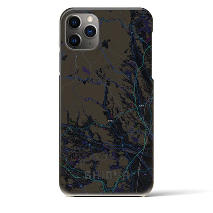 【塩谷（栃木県）】地図柄iPhoneケース（バックカバータイプ）