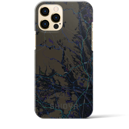 【塩谷（栃木県）】地図柄iPhoneケース（バックカバータイプ）