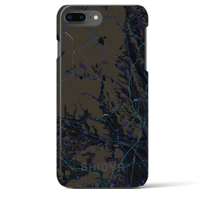 【塩谷（栃木県）】地図柄iPhoneケース（バックカバータイプ）