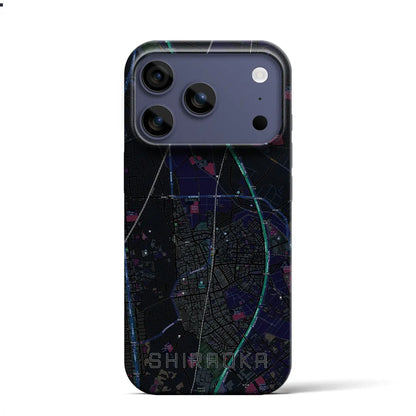 【白岡（埼玉県）】地図柄iPhoneケース（バックカバータイプ）