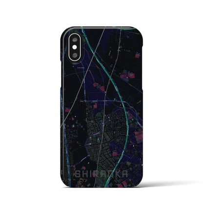 【白岡（埼玉県）】地図柄iPhoneケース（バックカバータイプ）