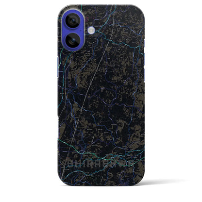 【白沢（福島県）】地図柄iPhoneケース（バックカバータイプ）