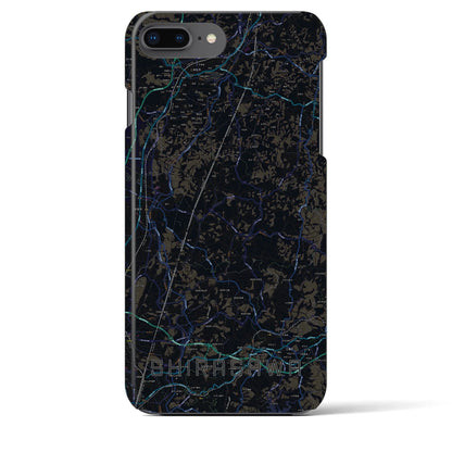 【白沢（福島県）】地図柄iPhoneケース（バックカバータイプ）