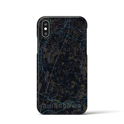 【白沢（福島県）】地図柄iPhoneケース（バックカバータイプ）