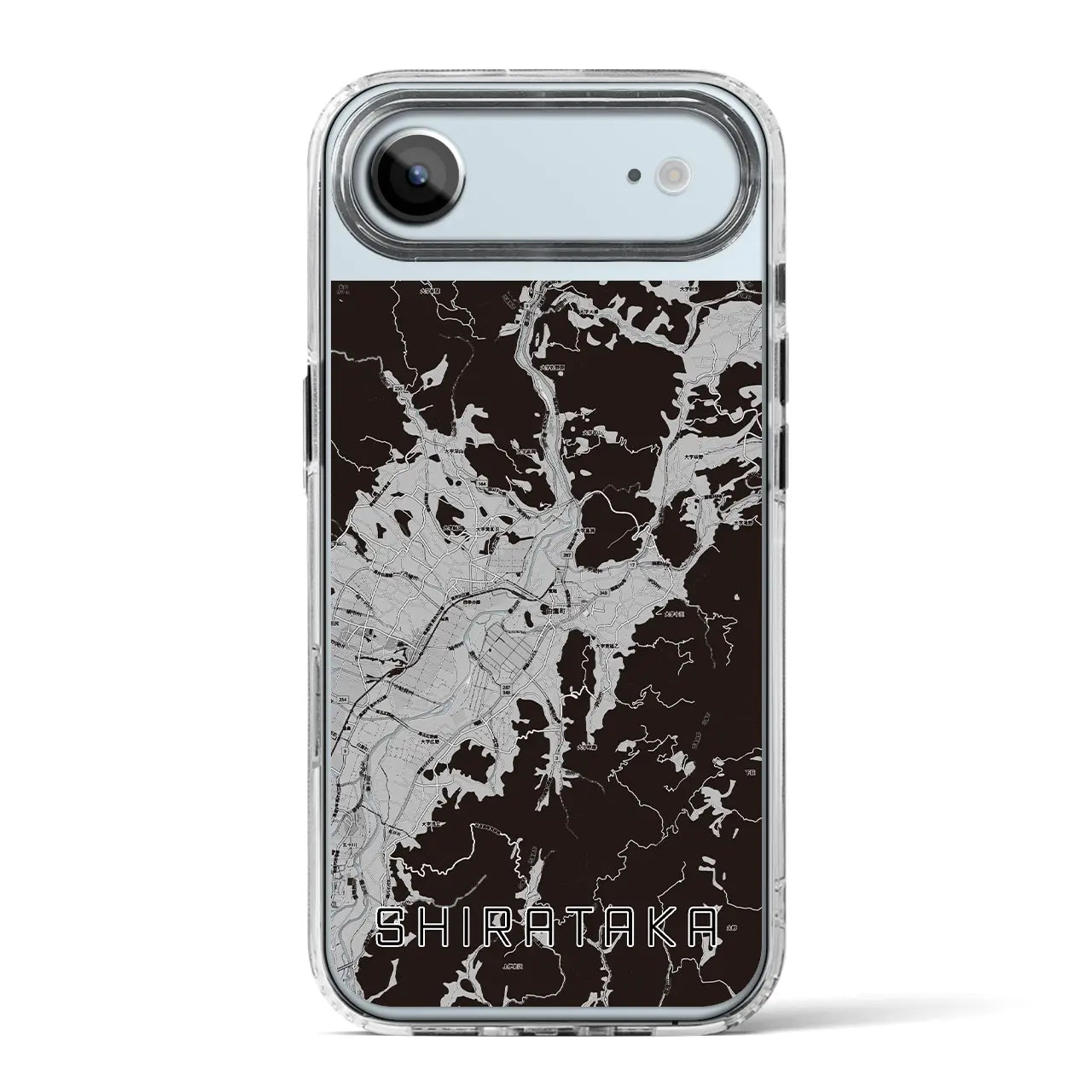 【白鷹（山形県）】地図柄iPhoneケース（MagSafeタイプ）