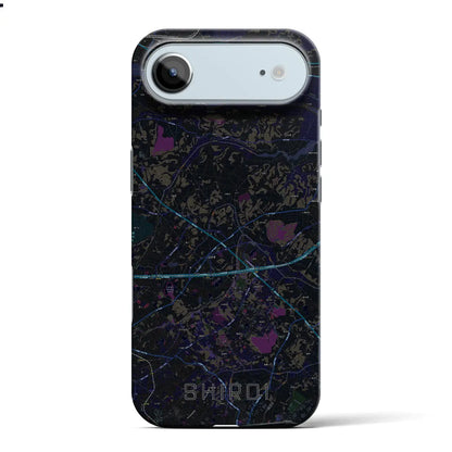 【白井（千葉県）】地図柄iPhoneケース（バックカバータイプ）