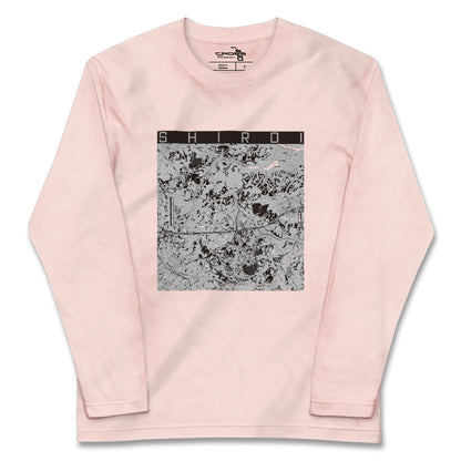 【白井（千葉県）】地図柄ロングスリーブTシャツ