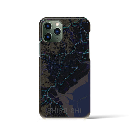 【白石（佐賀県）】地図柄iPhoneケース（バックカバータイプ）