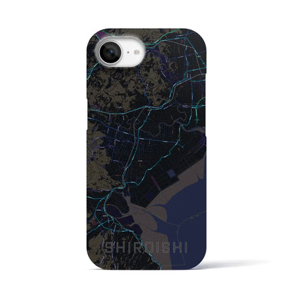 【白石（佐賀県）】地図柄iPhoneケース（バックカバータイプ）