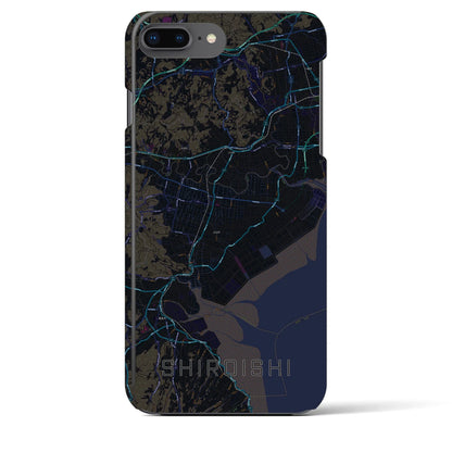 【白石（佐賀県）】地図柄iPhoneケース（バックカバータイプ）