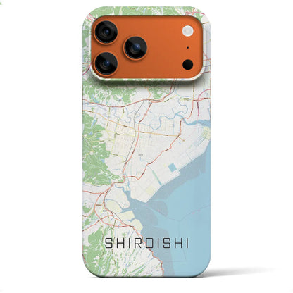 【白石（佐賀県）】地図柄iPhoneケース（バックカバータイプ）