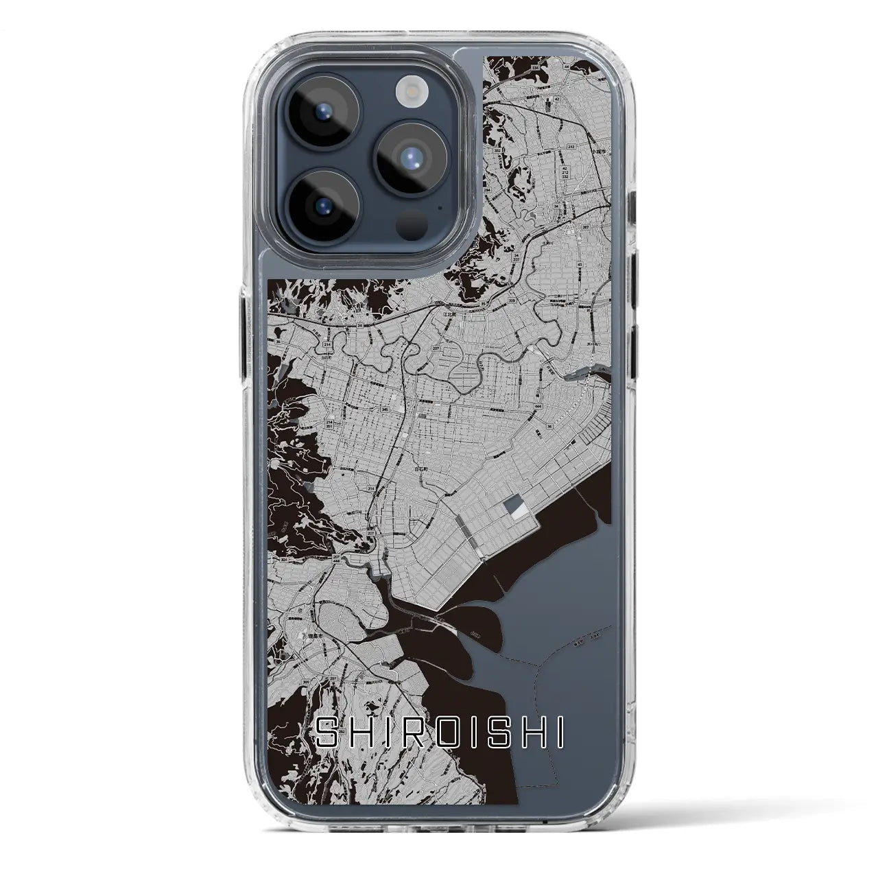 【白石（佐賀県）】地図柄iPhoneケース（MagSafeタイプ）