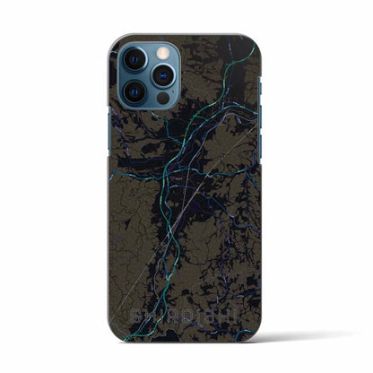 【白石（宮城県）】地図柄iPhoneケース（バックカバータイプ）