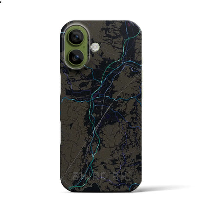 【白石（宮城県）】地図柄iPhoneケース（バックカバータイプ）