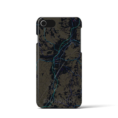 【白石（宮城県）】地図柄iPhoneケース（バックカバータイプ）