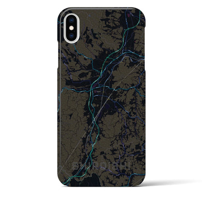 【白石（宮城県）】地図柄iPhoneケース（バックカバータイプ）