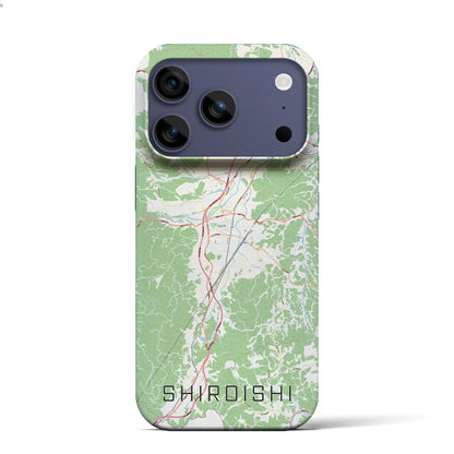 【白石（宮城県）】地図柄iPhoneケース（バックカバータイプ）