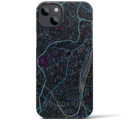 【白金（東京都）】地図柄iPhoneケース（バックカバータイプ）