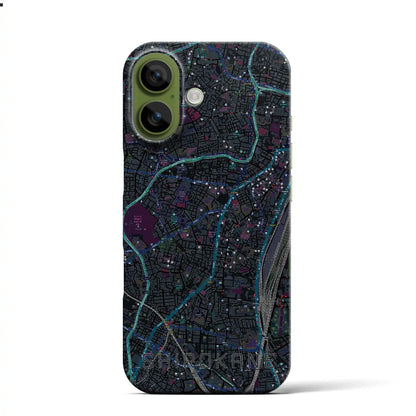 【白金（東京都）】地図柄iPhoneケース（バックカバータイプ）