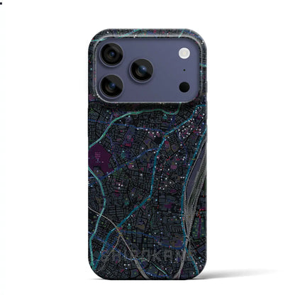 【白金（東京都）】地図柄iPhoneケース（バックカバータイプ）