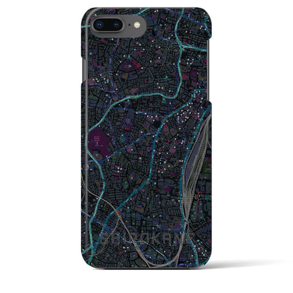 【白金（東京都）】地図柄iPhoneケース（バックカバータイプ）