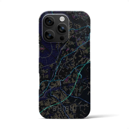 【酒々井（千葉県）】地図柄iPhoneケース（バックカバータイプ）