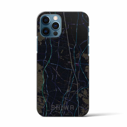 【紫波（岩手県）】地図柄iPhoneケース（バックカバータイプ）