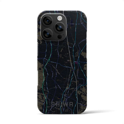 【紫波（岩手県）】地図柄iPhoneケース（バックカバータイプ）