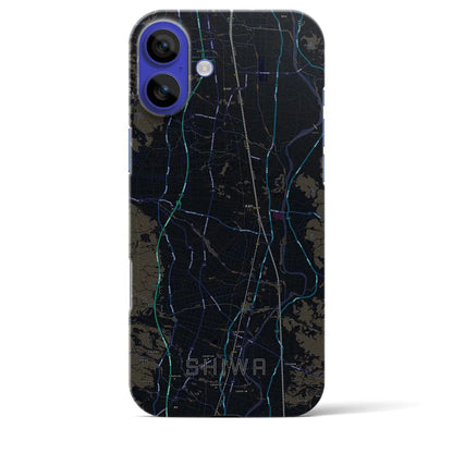 【紫波（岩手県）】地図柄iPhoneケース（バックカバータイプ）