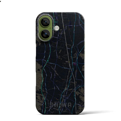 【紫波（岩手県）】地図柄iPhoneケース（バックカバータイプ）