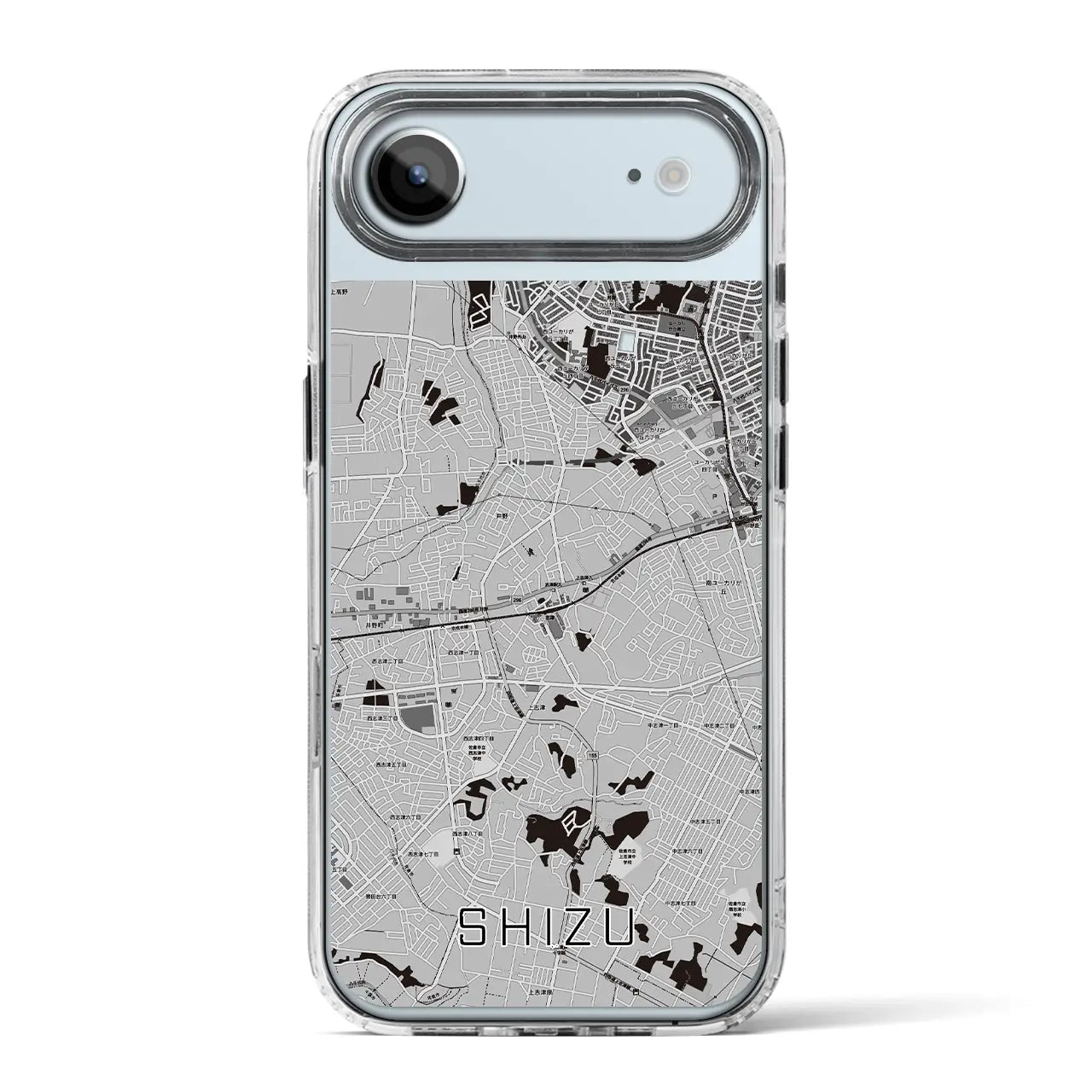 【志津（千葉県）】地図柄iPhoneケース（MagSafeタイプ）