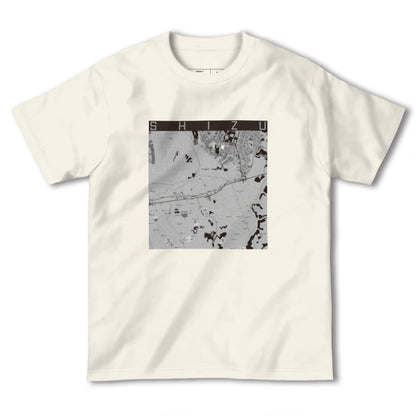 【志津（千葉県）】地図柄ヘビーウェイトTシャツ