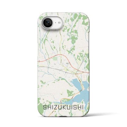 【雫石（岩手県）】地図柄iPhoneケース（バックカバータイプ）