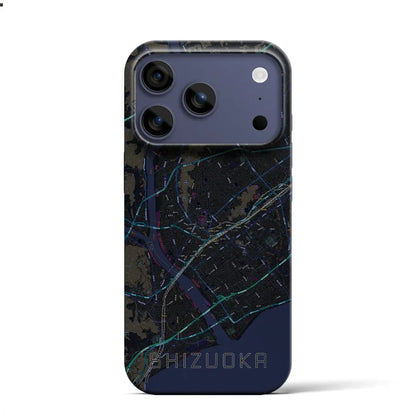 【静岡（静岡県）】地図柄iPhoneケース（バックカバータイプ）