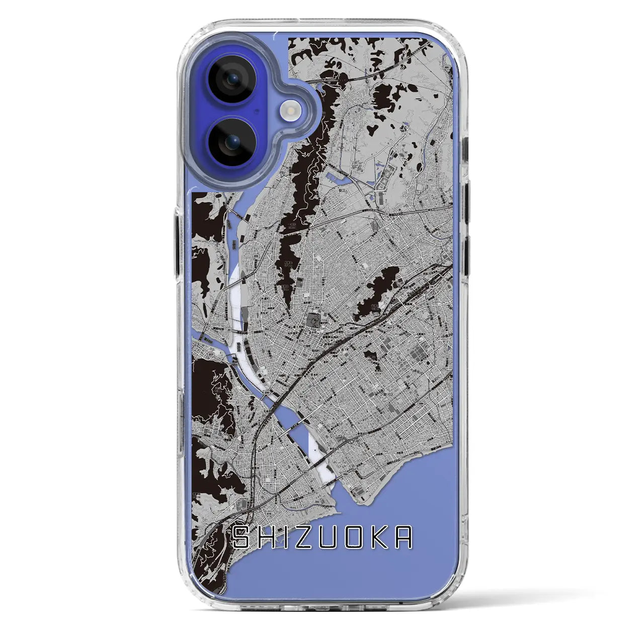 【静岡（静岡県）】地図柄iPhoneケース（MagSafeタイプ）