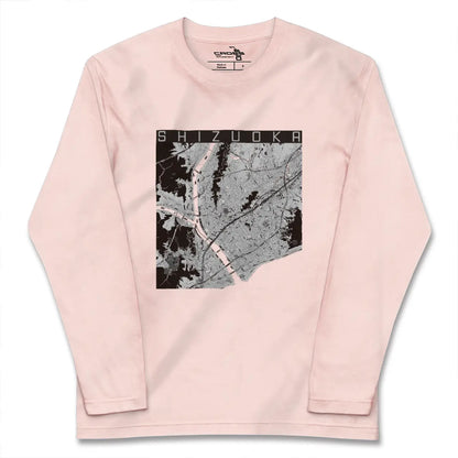 【静岡（静岡県）】地図柄ロングスリーブTシャツ