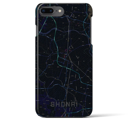 【庄内（山形県）】地図柄iPhoneケース（バックカバータイプ）