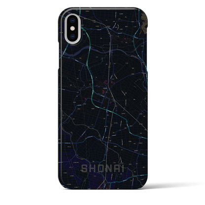 【庄内（山形県）】地図柄iPhoneケース（バックカバータイプ）