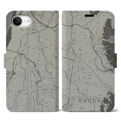 【庄内（山形県）】地図柄iPhoneケース（手帳タイプ）