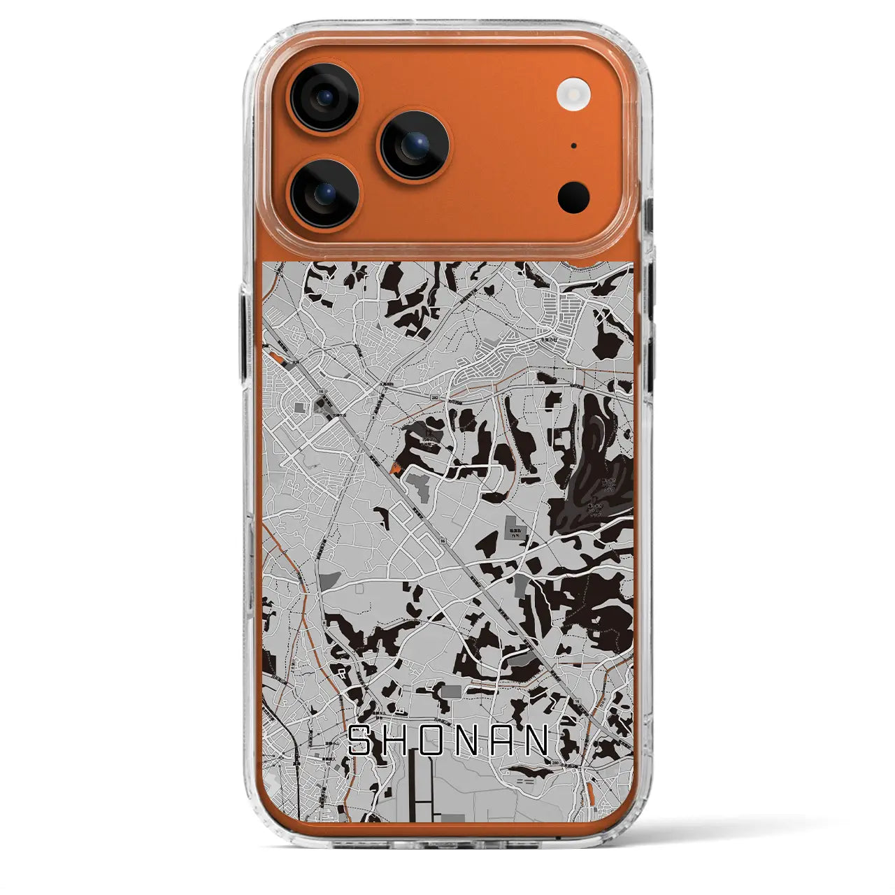 【沼南（千葉県）】地図柄iPhoneケース（MagSafeタイプ）