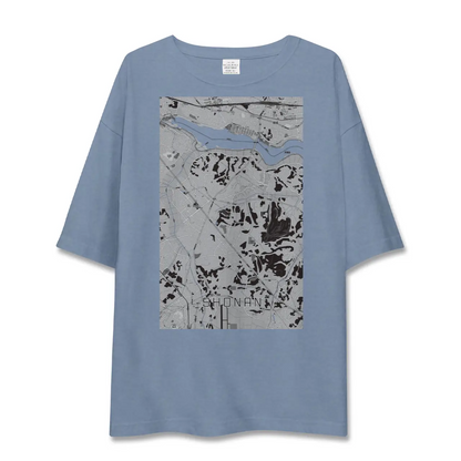 【沼南（千葉県）】地図柄ビッグシルエットTシャツ