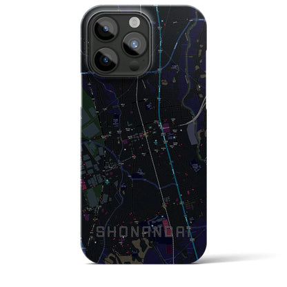 【湘南台（神奈川県）】地図柄iPhoneケース（バックカバータイプ）