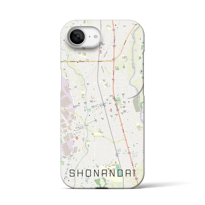 【湘南台（神奈川県）】地図柄iPhoneケース（バックカバータイプ）