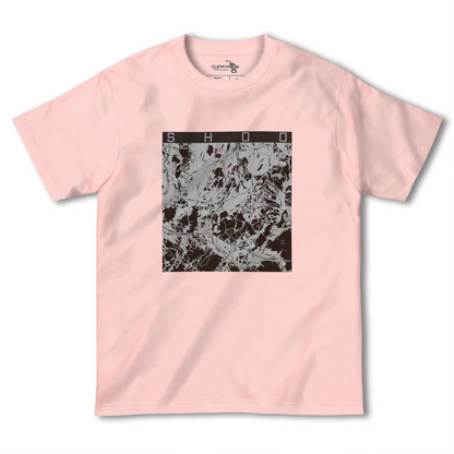 【勝央（岡山県）】地図柄ヘビーウェイトTシャツ