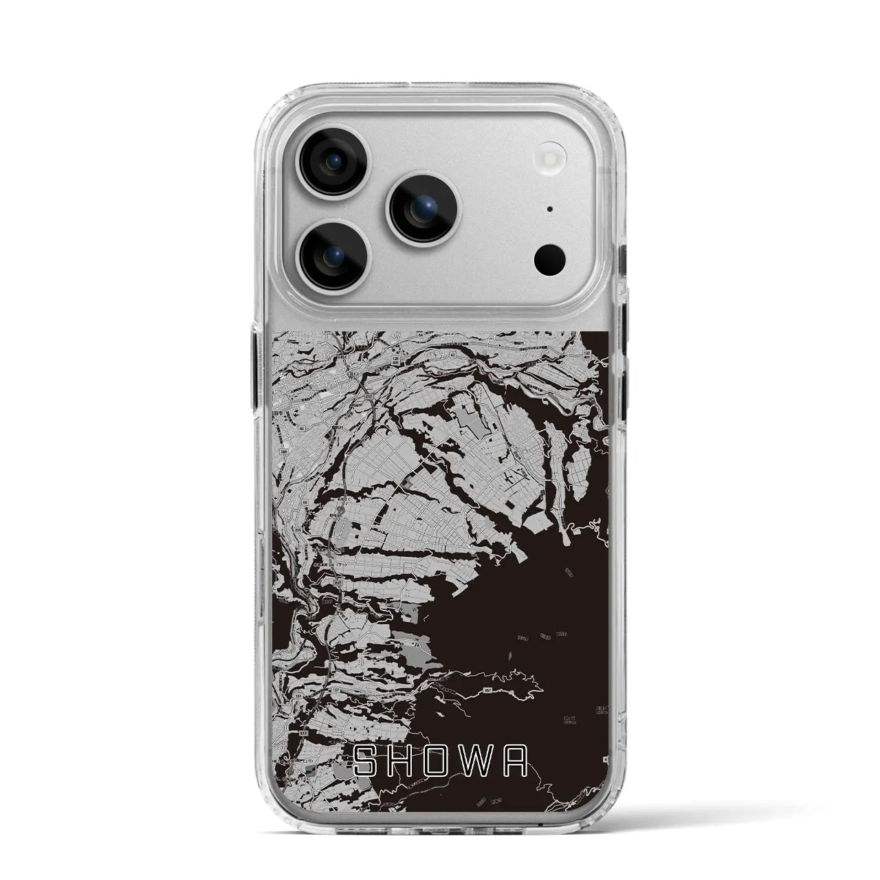 【昭和（群馬県）】地図柄iPhoneケース（MagSafeタイプ）