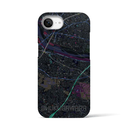 【宿河原（神奈川県）】地図柄iPhoneケース（バックカバータイプ）