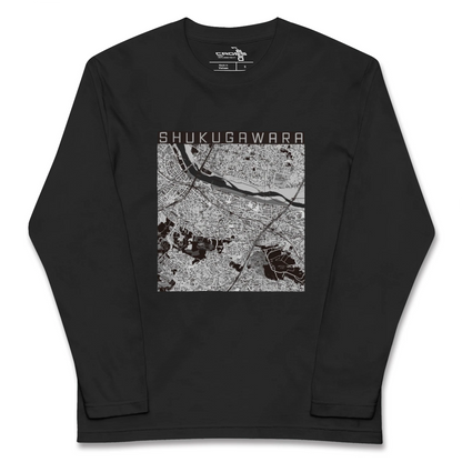 【宿河原（神奈川県）】地図柄ロングスリーブTシャツ